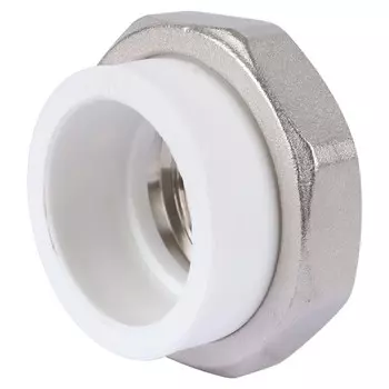 Муфта "ПОЛИТЭК", разъемная (американка), 50 мм х 1 1/2", наружная резьба