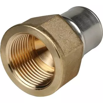 Муфта-пресс STOUT SFP-0002-000126, 1" х 26 мм, внутренняя резьба, латунь