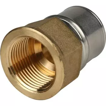 Муфта-пресс STOUT SFP-0002-000132, 1" х 32 мм, внутренняя резьба, латунь