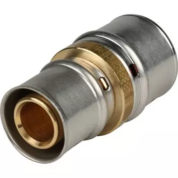 Муфта-пресс STOUT SFP-0004-003226, d=32 х 26 мм, переходная, латунь
