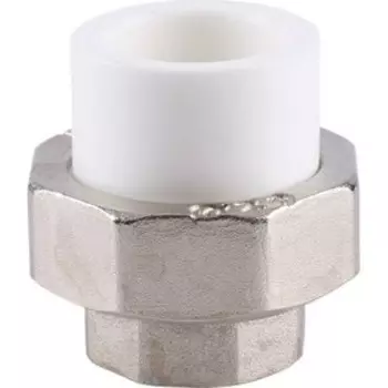 Муфта разъемная Kalde, полипропиленовая, d=20 мм x 1/2", внутренняя резьба серии ЕСО