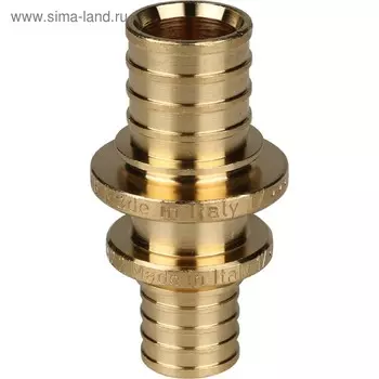 Муфта соединительная переходная аксиальная STOUT SFA-0004-002016, равнопроходная d=20х16 мм