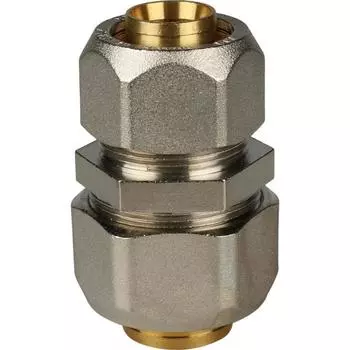 Муфта соединительная STOUT SFS-0004-003226, d=32 x 26 мм, для металлопласт. труб, винтовая
