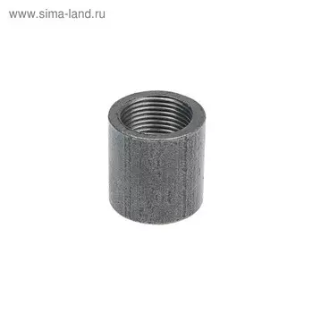 Муфта стальная, 3/4", DN 20, PN 16, L=34 мм