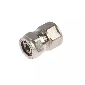 Муфта Valtec, обжимная, 16 мм х 1/2" внутренняя резьба