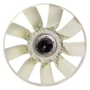 Муфта вязкостная для автомобилей КАМАЗ 65115 в сборе с крыльчаткой 45104-1308046-90, LUZAR LVC 07704