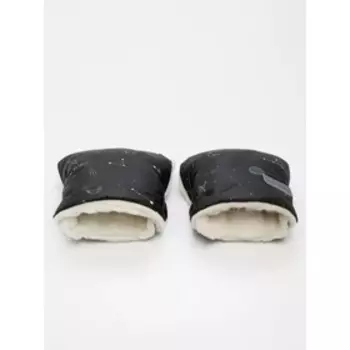 Муфты на ручку коляски Snowy Travel, цвет чёрный космос