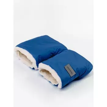 Муфты на ручку коляски Snowy Travel, тёмно-синий