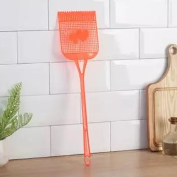 Мухобойка «Сердечки», 47,5×12 см, цвет МИКС