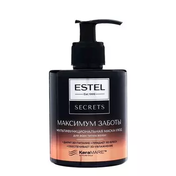 Мультифункциональная маска-уход ESTEL SECRETS для всех типов волос, 275 мл