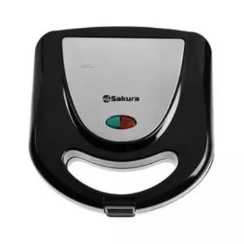 Мультипекарь Sakura SA-7420, 750 Вт, антипригарное покрытие, орешки, чёрный