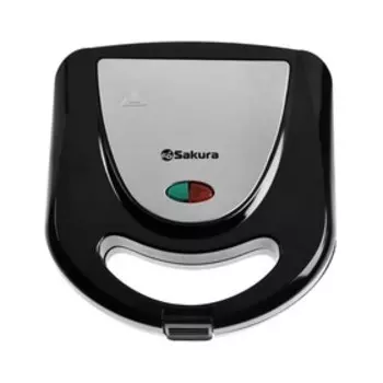 Мультипекарь Sakura SA-7420, 750 Вт, антипригарное покрытие, орешки, чёрный
