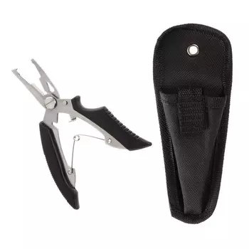 Мультитул 3в1 рыболовный, черный 13 см