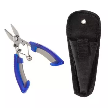 Мультитул рыболовный, синий, 13 см