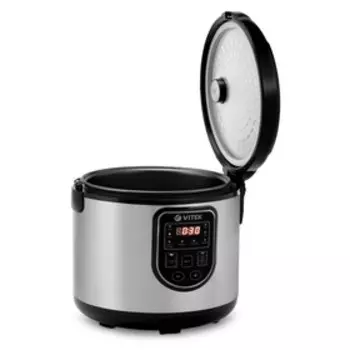 Мультиварка Vitek VT-4278 BK, 900 Вт, 5 л, 8 программ, двухслойное тефлоновое покрытие