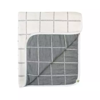 Муслиновый плед детский «Геометрия», цвет бежевый