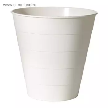 Мусорное ведро ФНИСС, 10 л, цвет белый