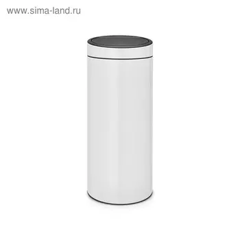 Мусорное ведро Brabantia Touch Bin, 30 л, цвет белый