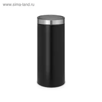 Мусорное ведро Brabantia Touch Bin, 30 л, цвет чёрный
