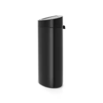 Мусорное ведро Brabantia Touch Bin New, цвет чёрный матовый, 40 л