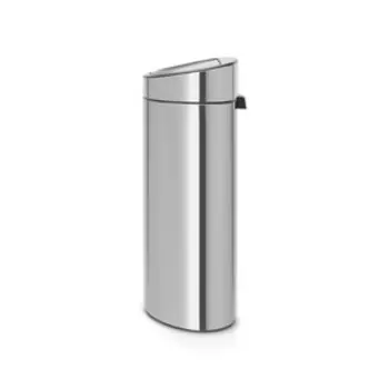 Мусорное ведро Brabantia Touch Bin New, цвет стальной матовый, 40 л