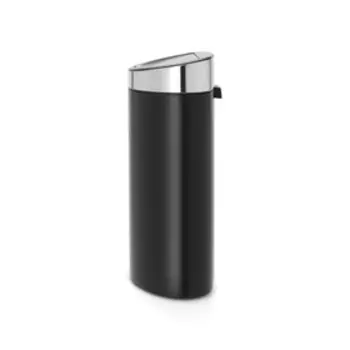 Мусорное ведро Brabantia Touch Bin New, цвет чёрный матовый, 40 л