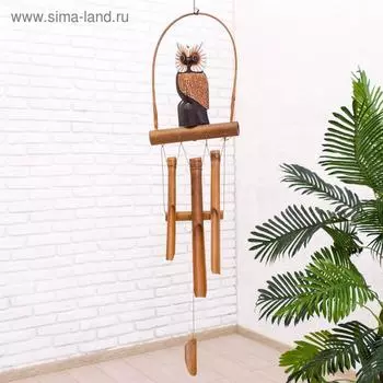 Музыка ветра «Сова», 83204 см, бамбук, МИКС