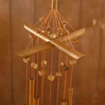 Музыка ветра "Спокойствие" бамбук 15х15х70 см