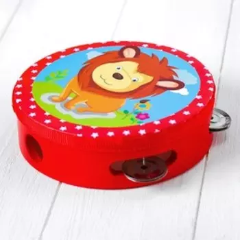 Музыкальная игрушка «Бубен» 4,5×15×15 см