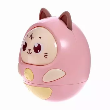 Музыкальная игрушка «Котик-неваляшка», звук, свет, в пакете