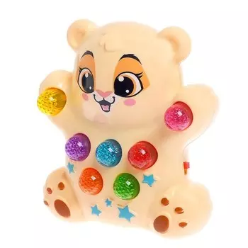 Музыкальная игрушка «Львёнок», звук, свет, в пакете