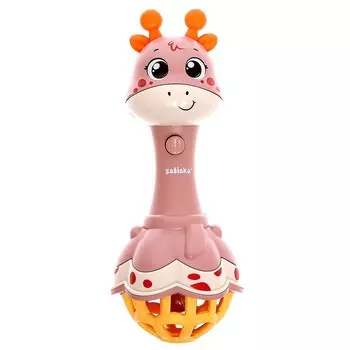 Музыкальная игрушка «Весёлый жирафик», звук, цвета МИКС, в пакете