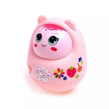 Музыкальная неваляшка «Мой малыш», звук, свет, цвет розовый