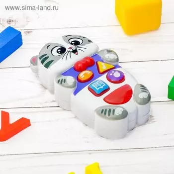 Музыкальная развивающая игрушка «Котёнок», в пакете