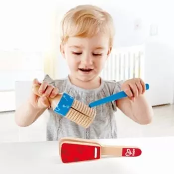 Музыкальный игровой набор для малышей «Трещотка Дуо»