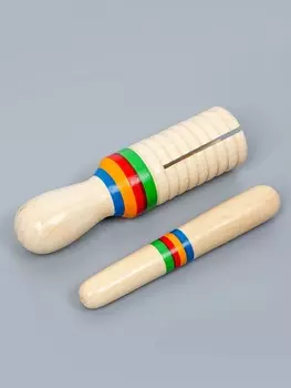 Музыкальный инструмент Гуиро Music Life трещотка, 133.5 см