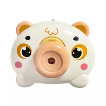 Музыкальный проектор «Весёлые зверята: Мишутка», звук, свет, 2 слайда, 16 картинок, цвет белый