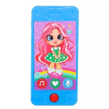 Музыкальный телефон, звук, свет, в пакете