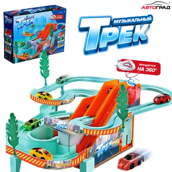 Музыкальный трек, работает от батареек