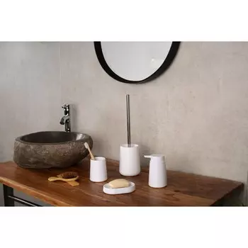 Мыльница, 13.3х8.8х2.6 см, белый