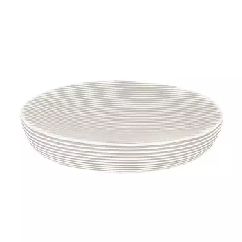 Мыльница Axentia Montreux овальная из полирезина, 13,2х10х2,5 см