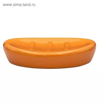 Мыльница Belly, цвет оранжевый