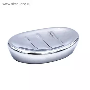 Мыльница Belly, цвет титан