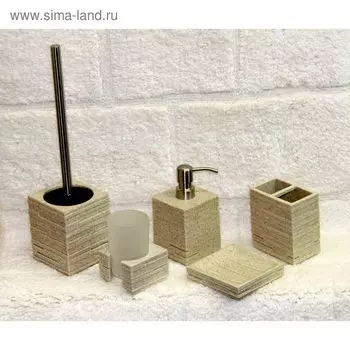 Мыльница Brick, цвет бежевый