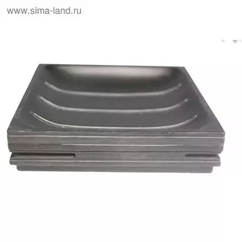 Мыльница Brick, цвет черный