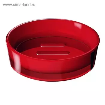 Мыльница Disco, цвет красный