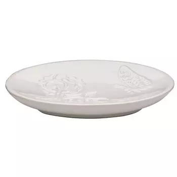 Мыльница Flower, цвет белый