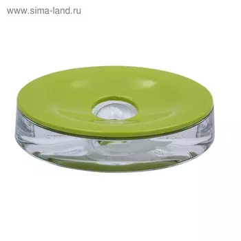 Мыльница Gaudy, цвет зелёный