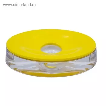 Мыльница Gaudy, цвет жёлтый