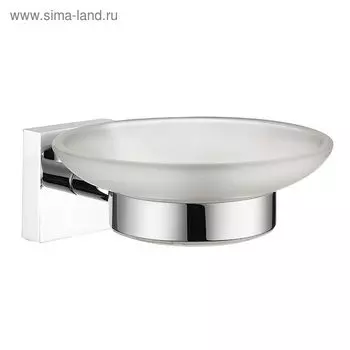 Мыльница IDDIS Edifice, EDIMBG0i42, матовое стекло, латунь